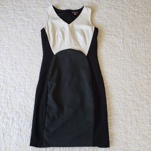 Vince Camuto Sleeveless Colorblock Sheath Dress